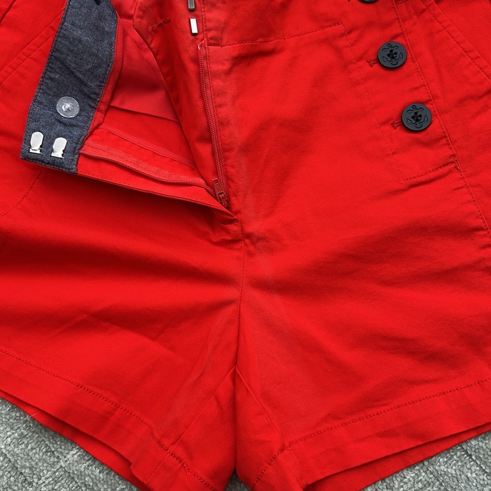 Nautica Orange High Waist Shorts - Picture 12 of 14